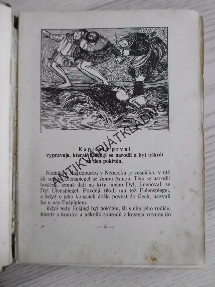 ENŠPÍGLOVA ŠIBALSTVÍ, KAREL ČVANČARA, RUDOL MATES, **an