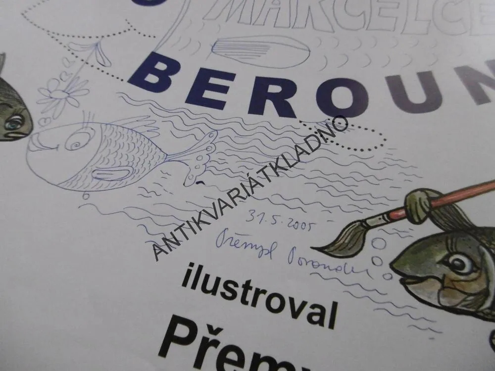 LEHOUNCE O BEROUNCE, PAVEL VOLF, PŘEMYSL POVONDRA -AUTOGRAM, **an
