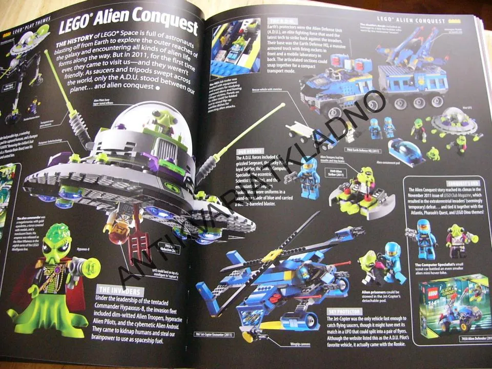 THE LEGO BOOK, KNIHA, STAVEBNICE DĚTSKÁ ANGLICKY, **an