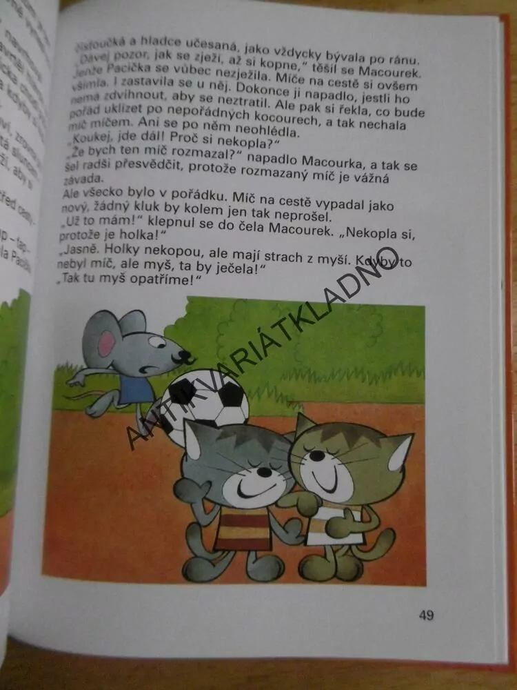 BYLA JEDNOU KOŤATA, ŠTÍPLOVÁ, VÁŇA, VEČERNÍČEK, **an