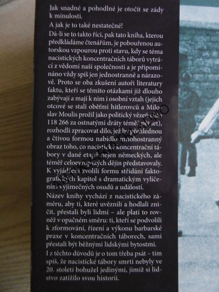 ZAPOMEŇTE, ŽE JSTE BYLI LIDMI..., ROMAN CÍLEK, **an
