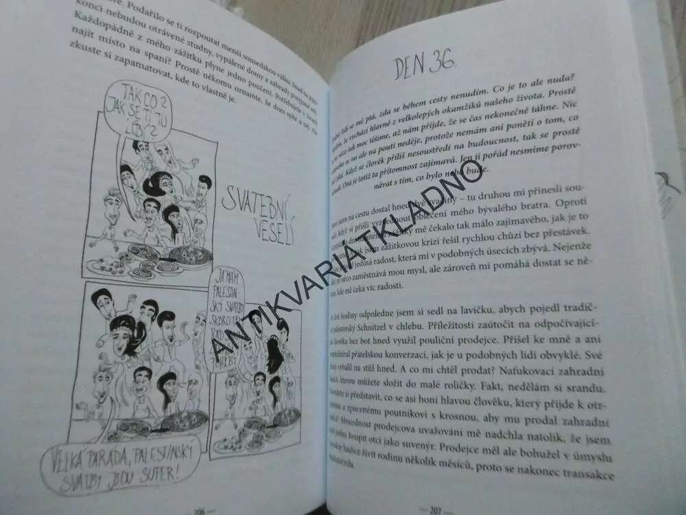 40 DNÍ PĚŠKY DO JERUZALÉMA, LADISLAV ZIBURA, **an