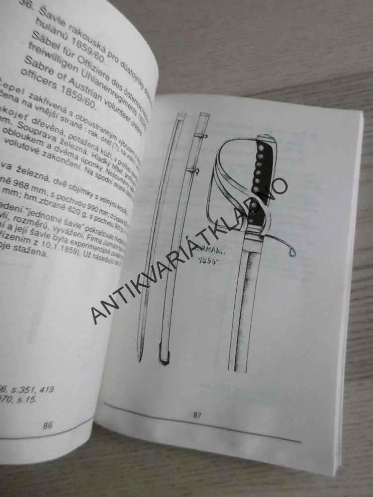 CHLADNÉ ZBRANĚ, ŠAVLE HABSBURSKÉ MONARCHIE 16.-20. STOL., PETR KONOPISKÝ, PETR MOUDRÝ