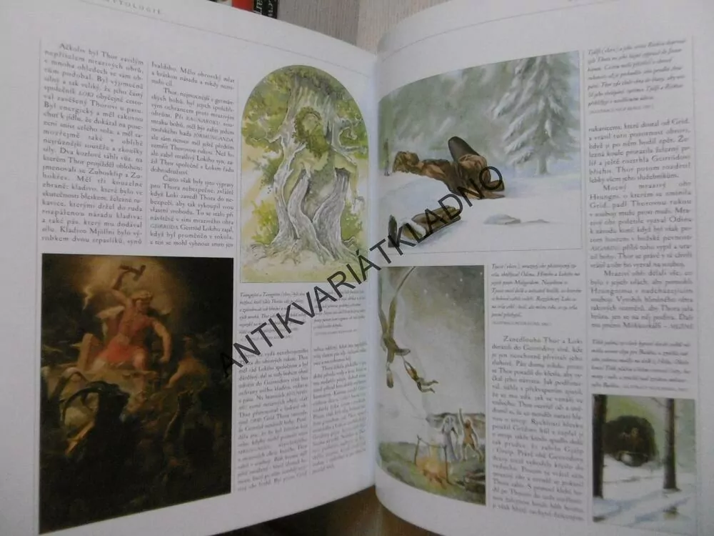 ENCYKLOPEDIE MYTOLOGIE, SEVERSKÁ, ANTICKÁ, KELTSKÁ, ARTHUR COTTERELL, **an