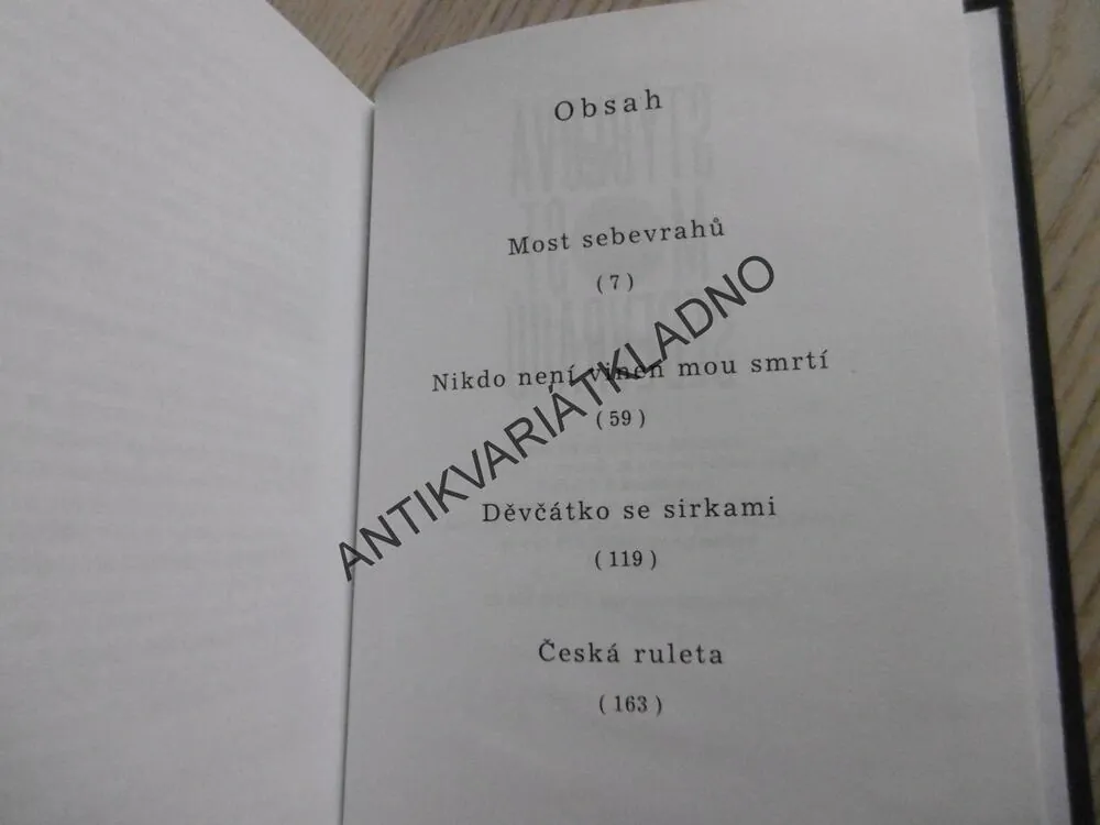 MOST SEBEVRAHŮ, VALJA STÝBLOVÁ, **an