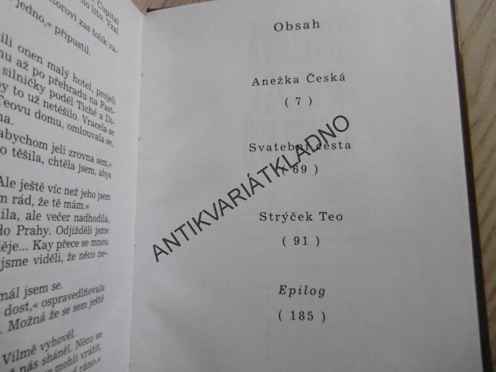 MOST AESKULAPŮ, VALJA STÝBLOVÁ, **an