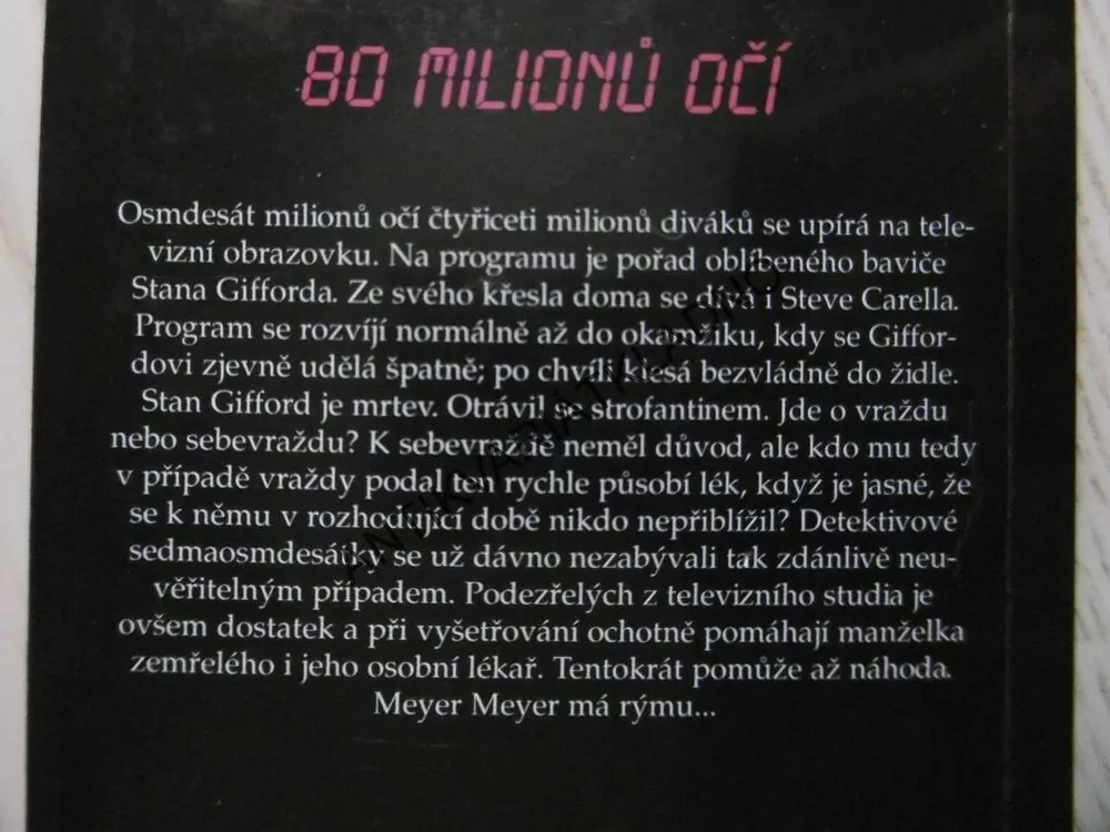 80 MILIONŮ OČÍ, ED MCBAIN, **an