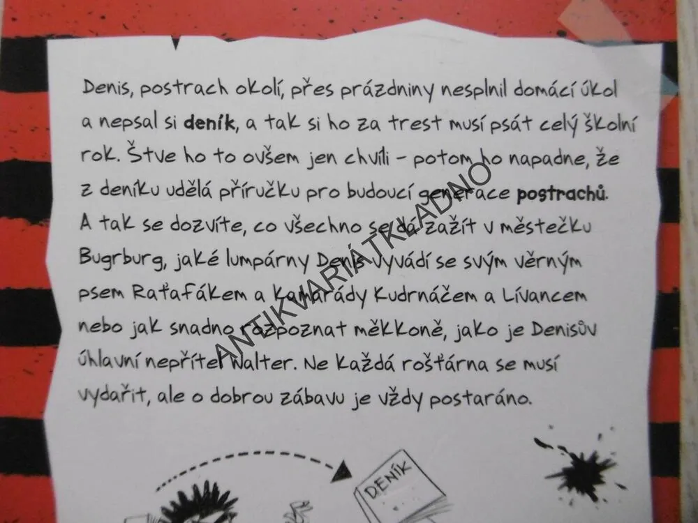 POSTRACH DENIS SI VEDE DENÍK, STEVEN BUTLER, **an