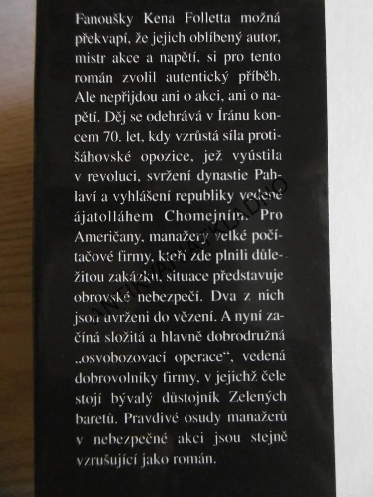 NA KŘÍDLECH ORLŮ, KEN FOLLET, **an