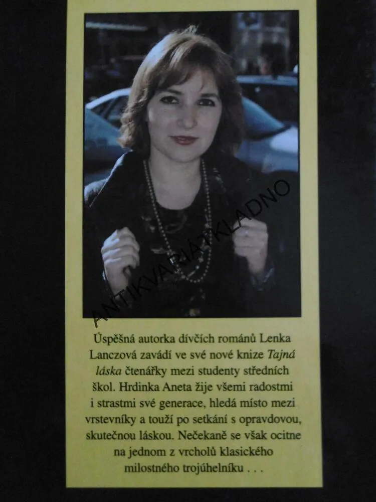 TAJNÁ LÁSKA, LENKA LANCZOVÁ, **an