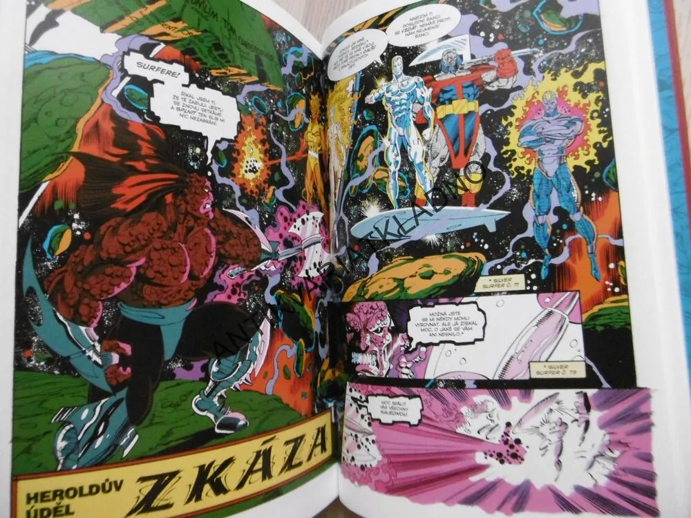 SILVER SURFER, KOMIKS MARVEL 40., **an