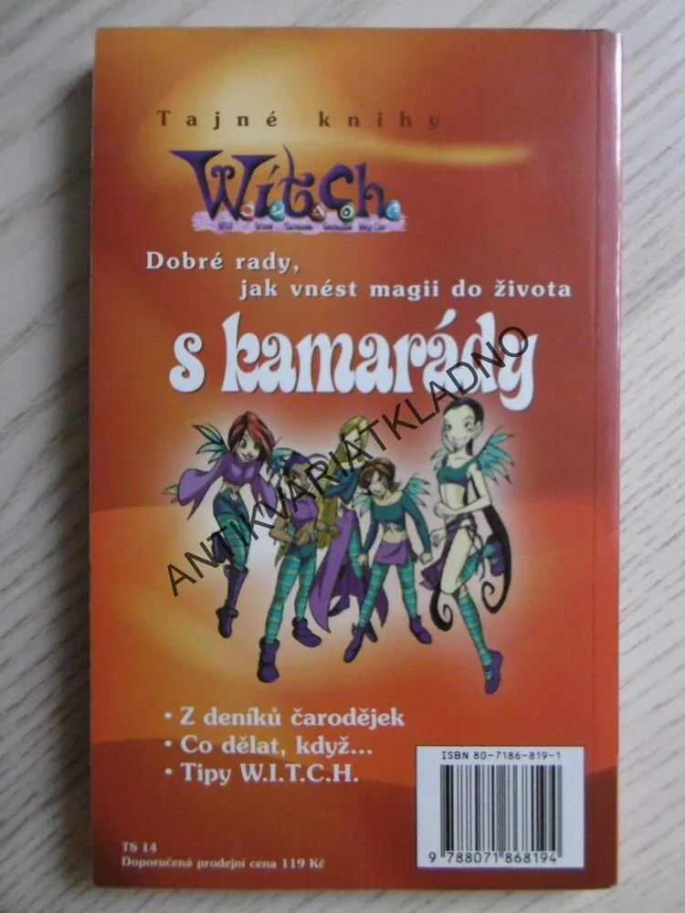TAJNÉ KNIHY WITCH S KAMARÁDY