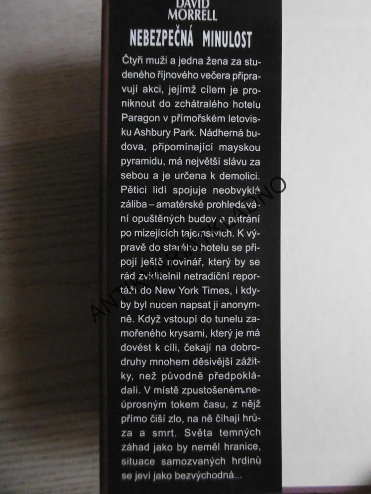 NEBEZPEČNÁ MINULOST, DAVID MORRELL, **an