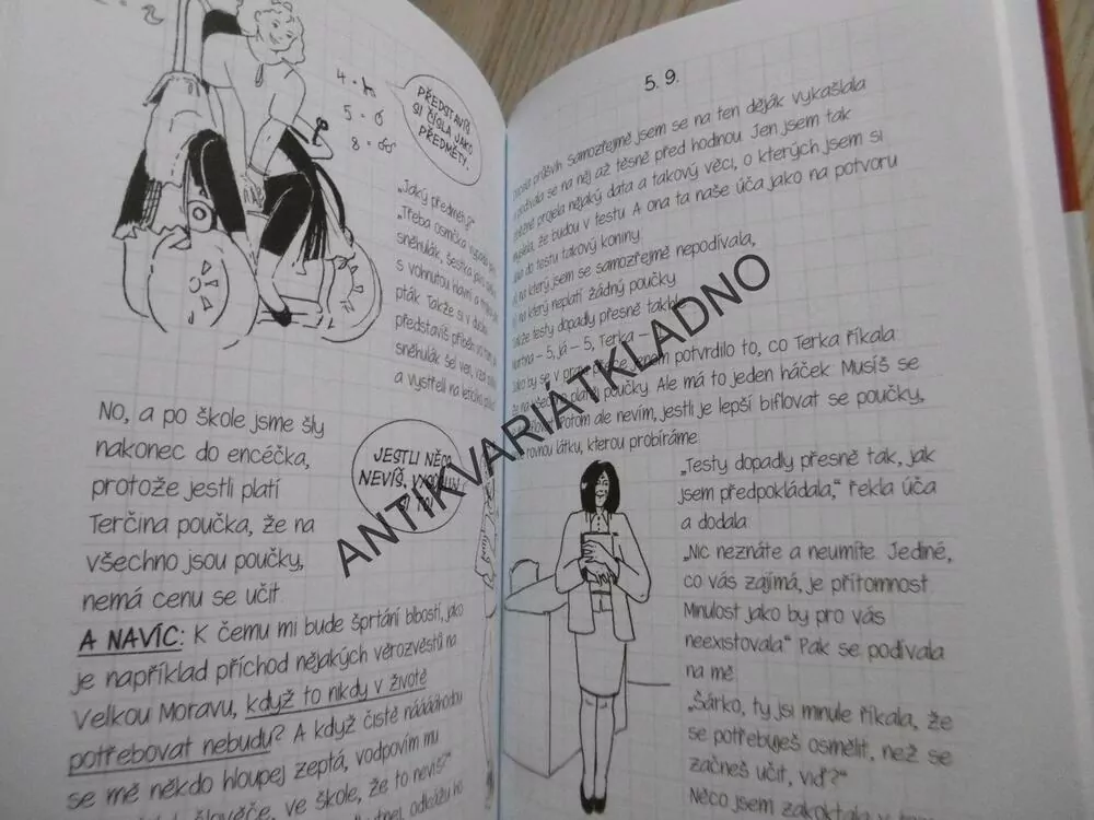 DENÍK MALÉ BLONDÝNKY, 5., TAJEMSTVÍ STARÉ HROBKY, JIŘÍ URBAN, URBANOVÁ, **an