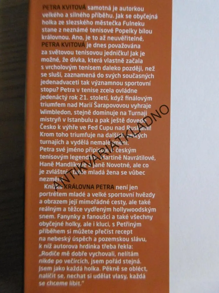 KRÁLOVNA PETRA, TENIS, SPORT, PETR ČERMÁK, **an