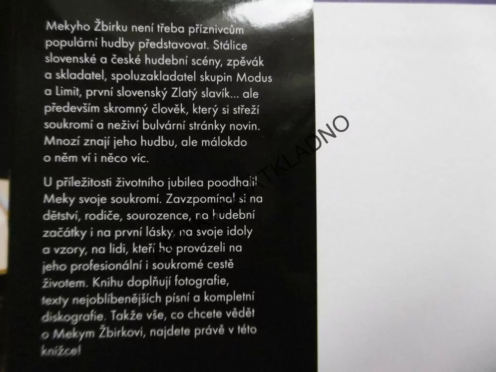 CO BOLÍ, TO PŘEBOLÍ, MIRO ŽBIRKA,**an