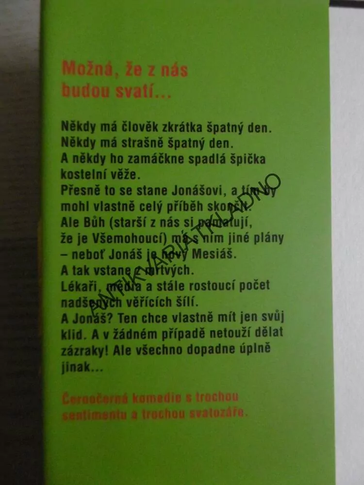 A BŮH PRAVIL: BUDIŽ JONÁŠ, SEBASTIAN NIEDLICH, **an