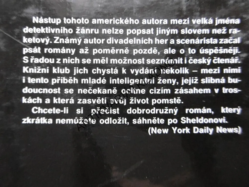 POKUD PŘIJDE ZÍTŘEK, SIDNEY SHELDON, **an