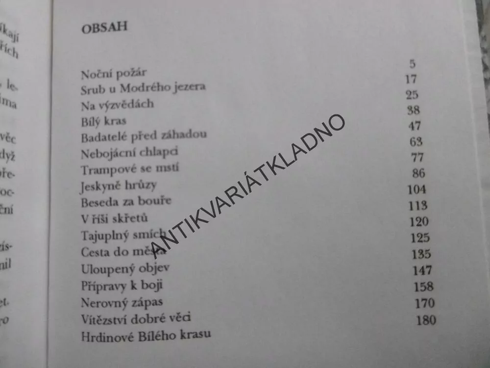 HOŠI Z BÍLÉHO KRASU, LADISLAV KRISTEN, **an