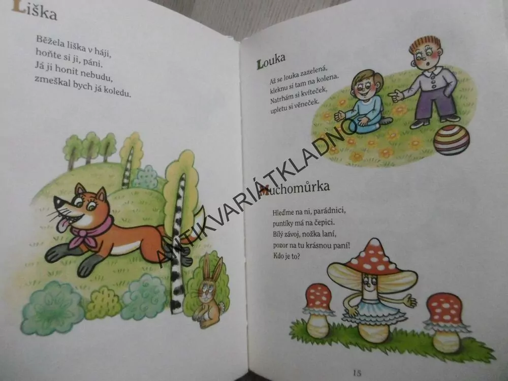 HALÍ, BELÍ, KONĚ V ZELÍ, ŘÍKANKY PRO DĚTI, **an