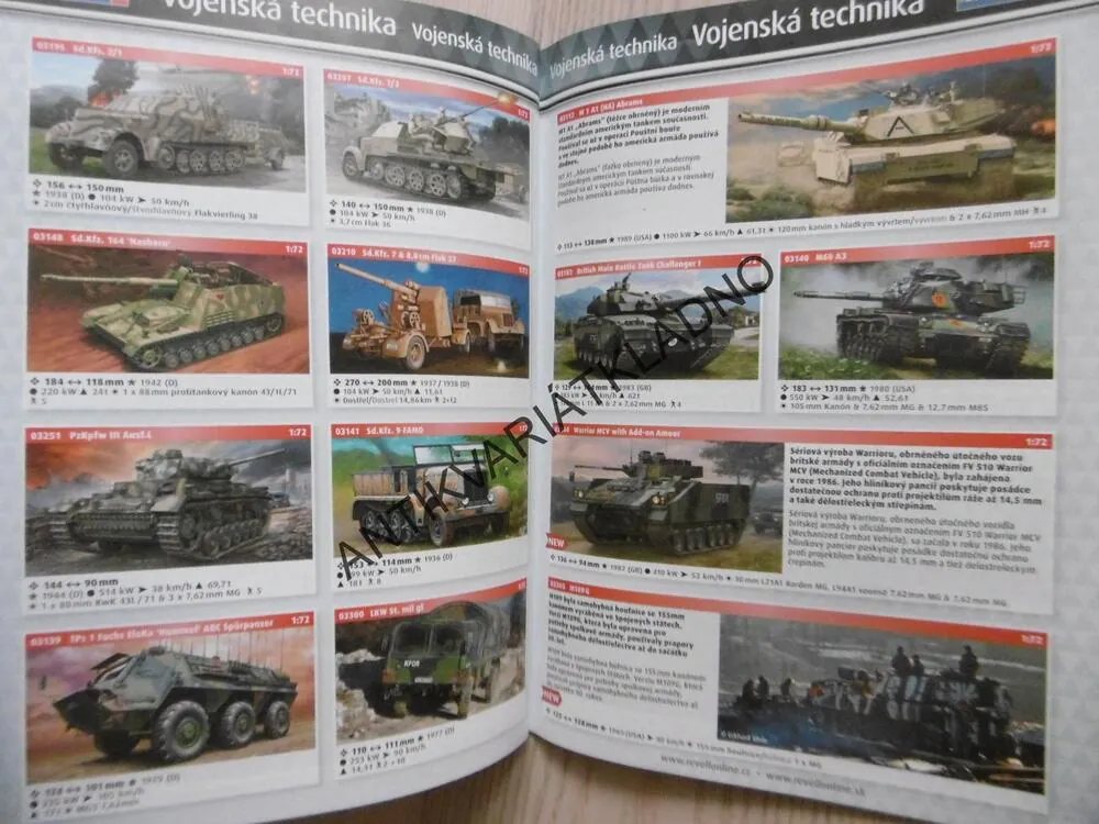 REVELL, MODEL KATALOG, CZ, SK, 2017, SPECIÁLNÍ EDICE