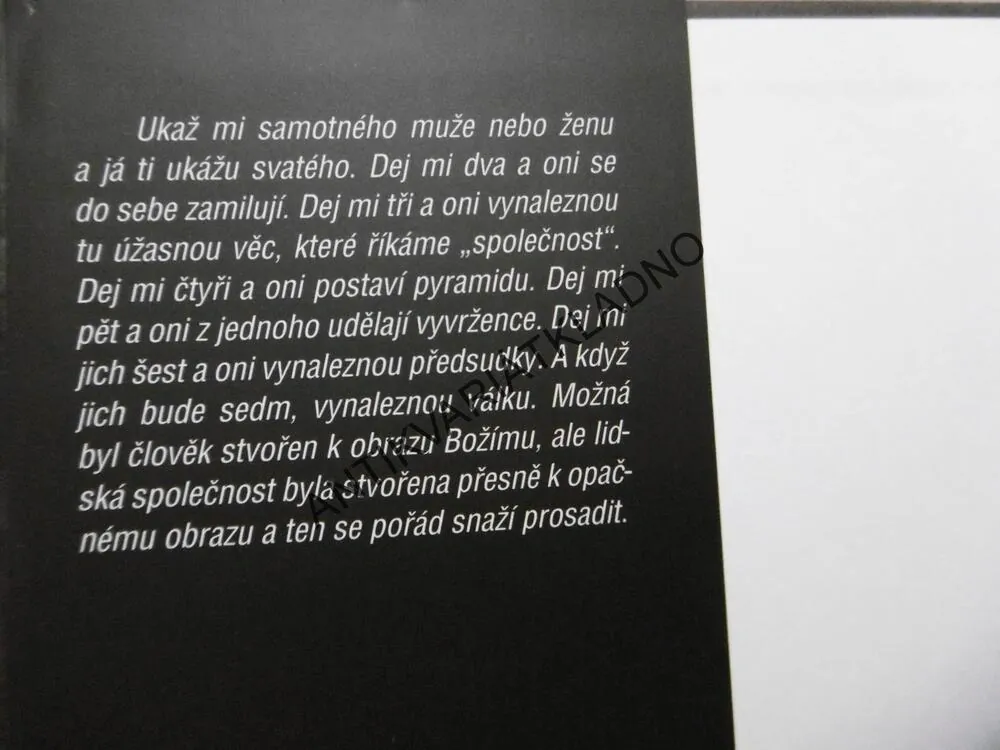 SVĚDECTVÍ, STEPHEN KING, **an