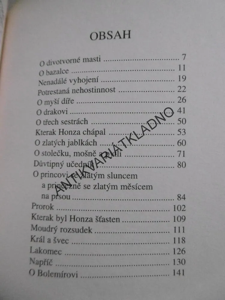 O DRAKOVI A JINÉ POHÁDKY, JOSEF KOŠÍN Z RADOSTOVA, **an