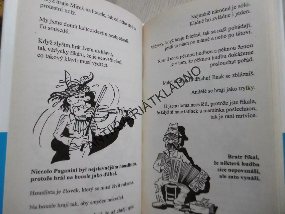 BREPTY ANEB PERLIČKY Z ŘÍŠE HUDBY, VÁCLAV RICHTER, **an