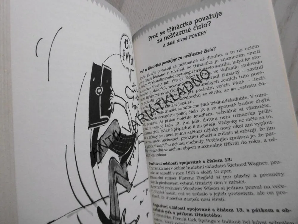 TO JE ZVLÁŠTNÍ, ŽE VÁS TO NAPADLO, **an