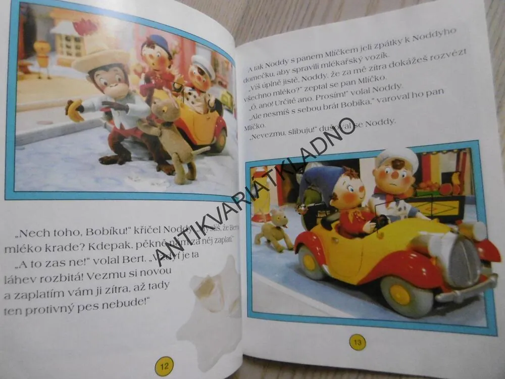 NODDY A MLÉKAŘ, ENID BLYTON, 