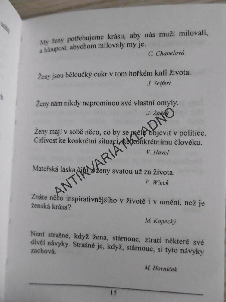 S MOUDRÝMI O ŽENÁCH A MUŽÍCH, EVA SLÁDKOVÁ, **an