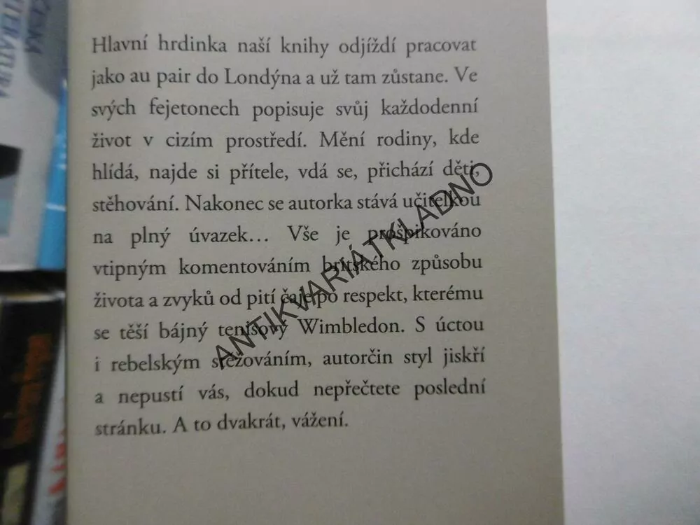 ANGLICKÉ LISTÍ ANEB COOLTURNÍ ŠOK, ALENA DAMIJO, **an