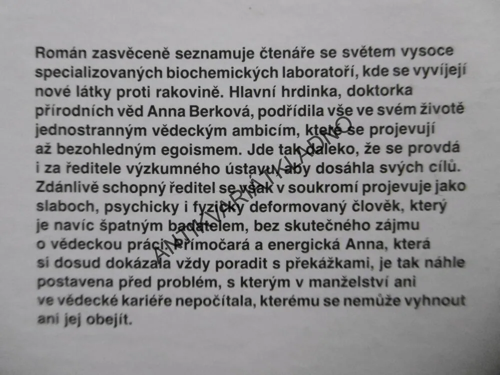 Z NEZNÁMÝCH DŮVODŮ, ZDENA FRÝBOVÁ, **an