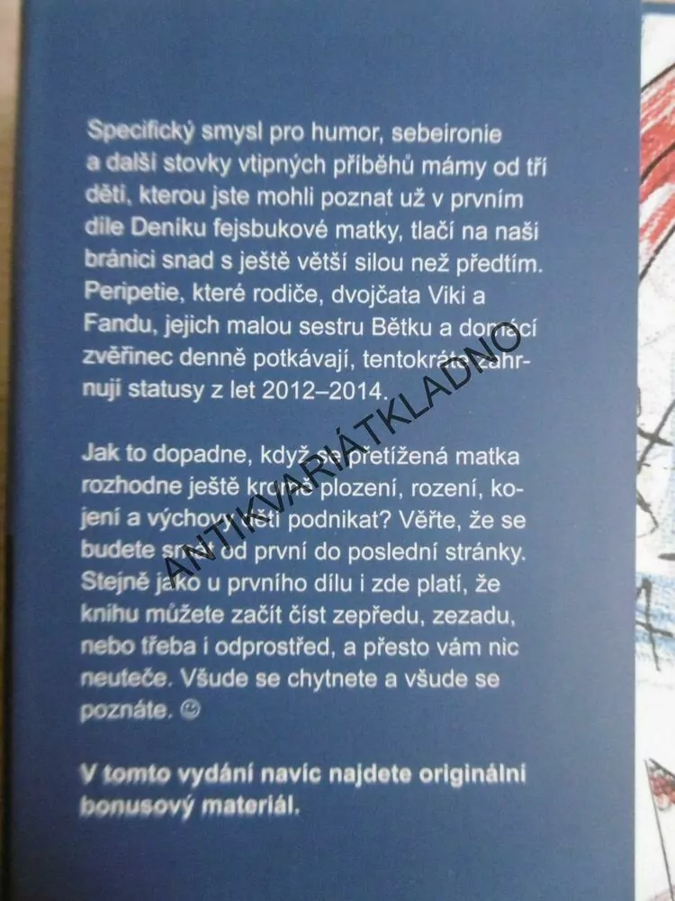 DENÍK FEJSBUKOVÉ MATKY POKRAČUJE..., LENKA NACHTIGALLOVÁ, **an