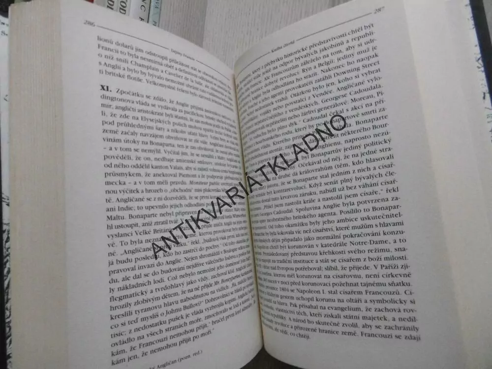 DĚJINY FRANCIE, ANDRÉ MAUROLIS, **an
