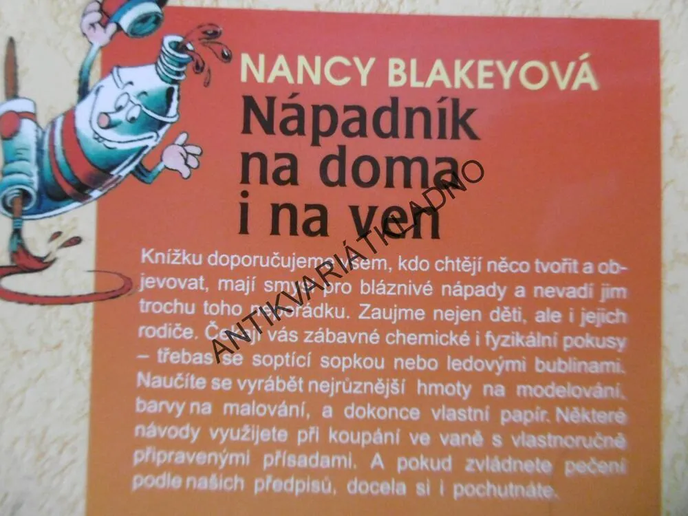 NÁPADNÍK NA DOMA I NA VEN, NANCY BLAKEYOVÁ, **an