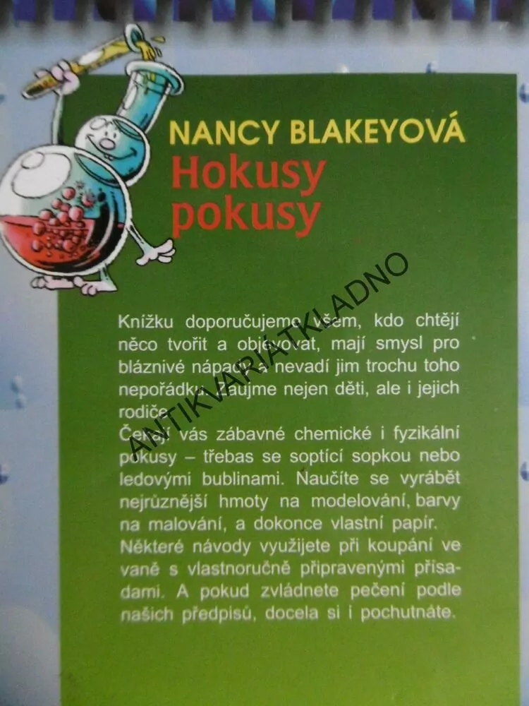HOKUSY POKUSY, NANCY BLAKEYOVÁ, **an