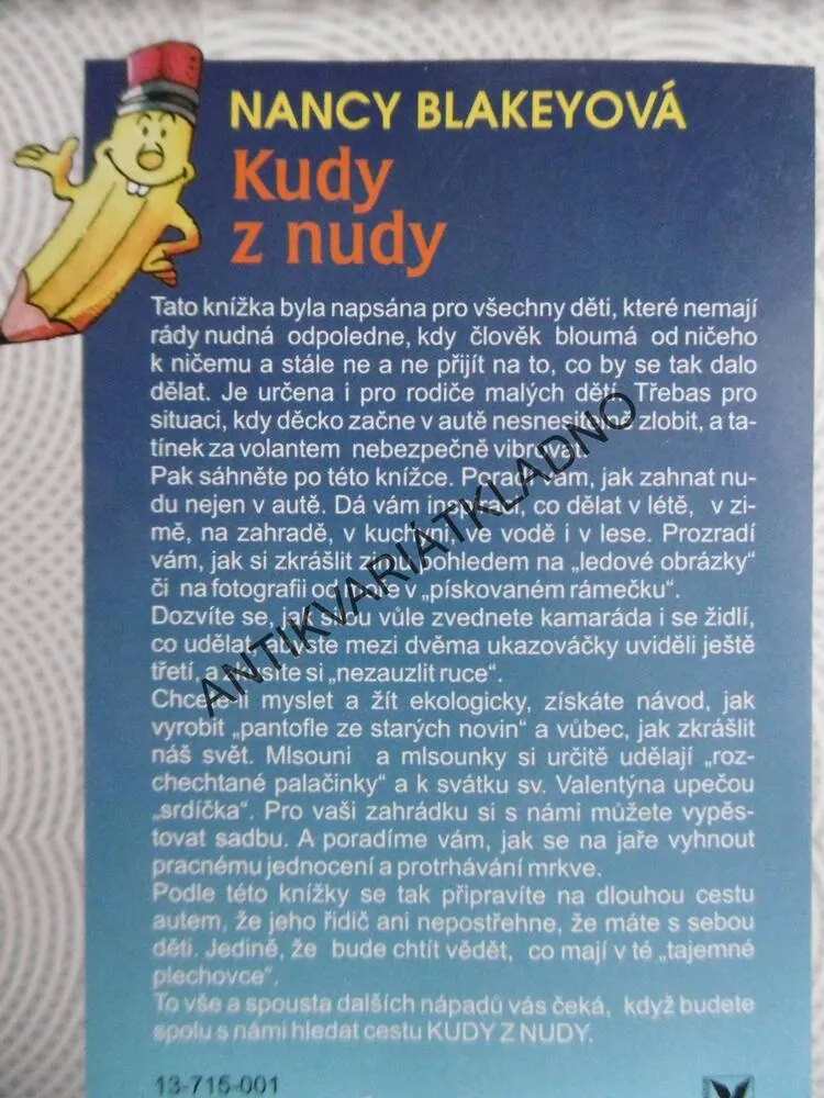 KUDY Z NUDY, NANCY BLAKEYOVÁ, **an
