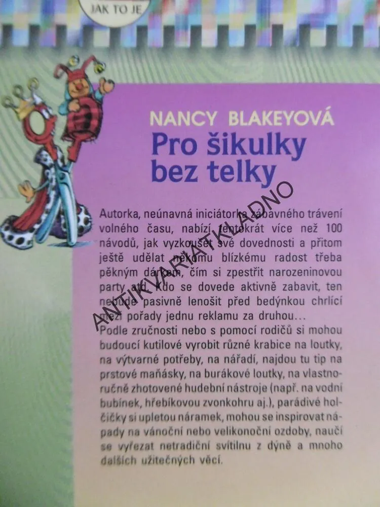 PRO ŠIKULKY BEZ TELKY, NANCY BLAKEYOVÁ, **an