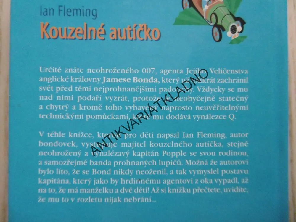 KOUZELNÉ AUTÍČKO, IAN FLEMING, **an