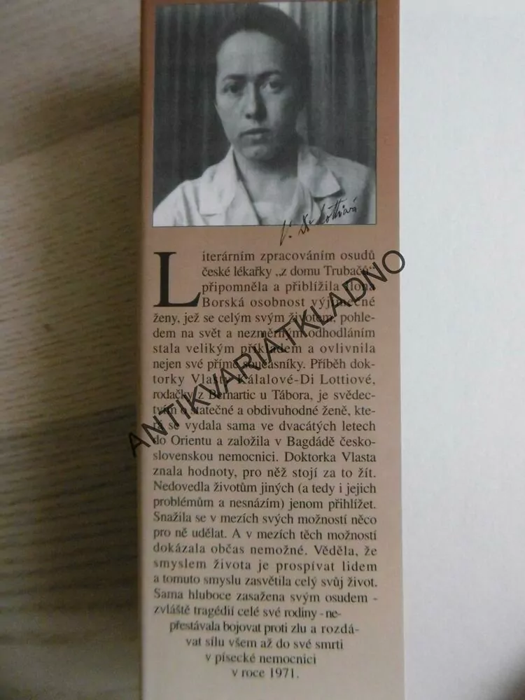 DOKTORKA Z DOMU TRUBAČŮ, ILONA BORSKÁ, **an
