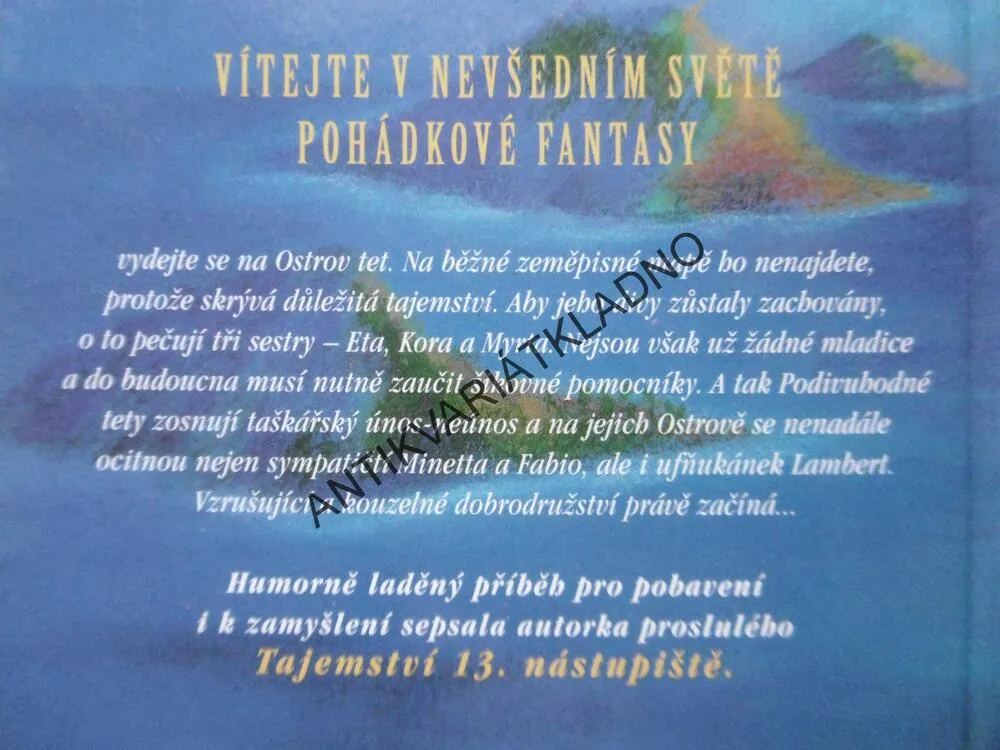 OSTROV TET, EVA IBBOTSONOVÁ, **an
