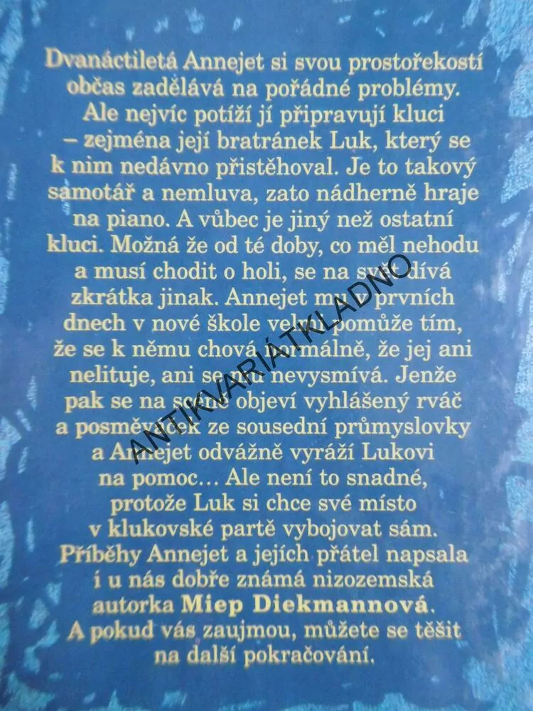 ANNEJET A KLUCI, MIEP DIEKMANNOVÁ, **an