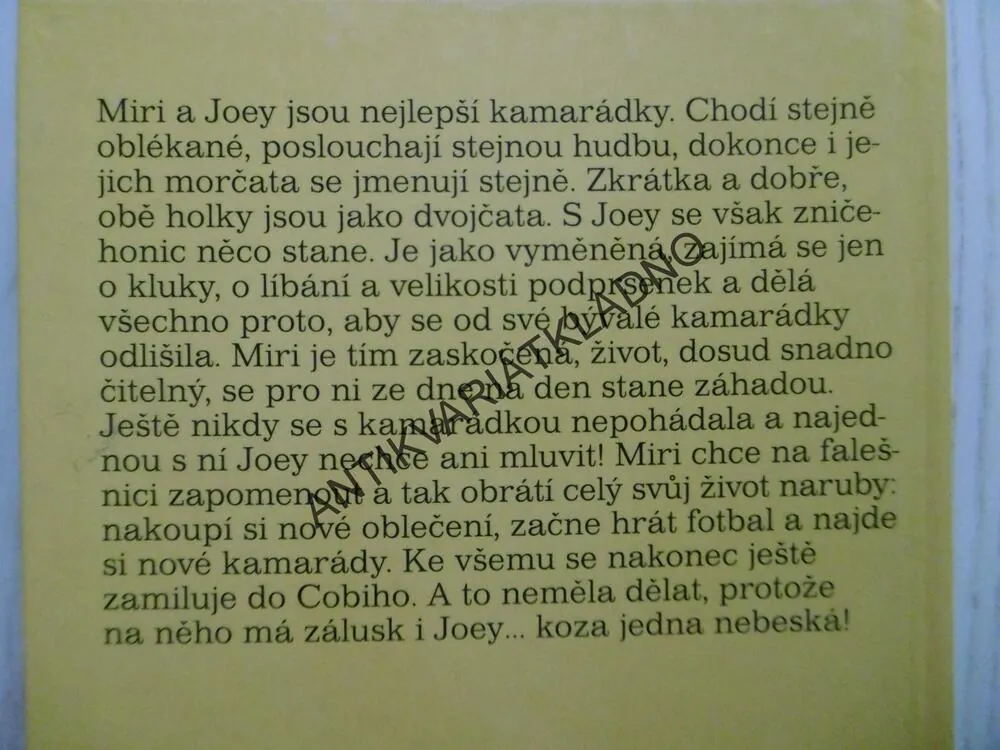 MOJE KAMARÁDKA JE KOZA NEBESKÁ, PATRICIA SCHRÖDEROVÁ, **an