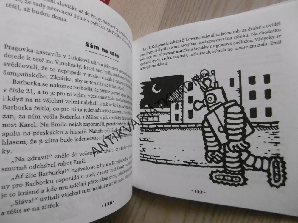 ROBOT EMIL ZNOVU NASTUPUJE, JIŘÍ MELÍŠEK, JIŘÍ WINTER-NEPRAKTA, **an