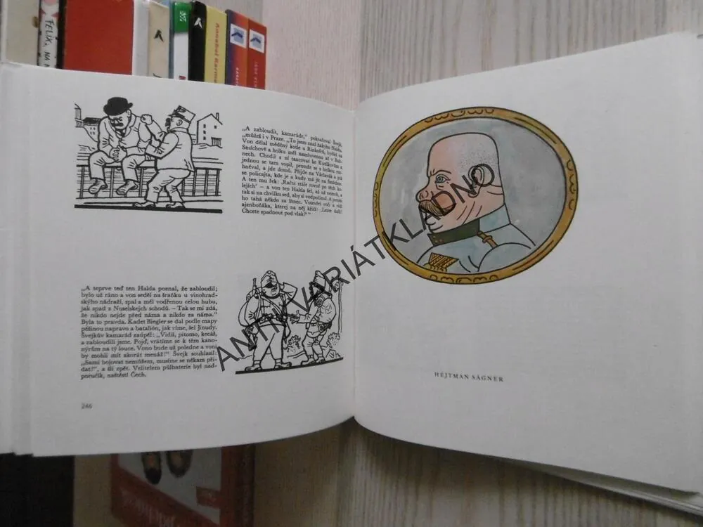 MŮJ PŘÍTEL ŠVEJK, JAROSLAV HAŠEK, JOSEF LADA, **an