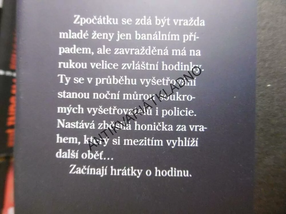 HRÁTKY O HODINU, DAVID BALDACCI, **an