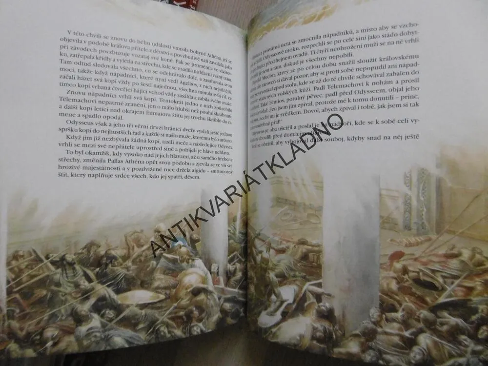 PUTOVÁNÍ ODYSSEOVO, PŘÍBĚH Z ODYSSEIE, ROSEMARY SUTCLIFF, ALAN LEE,**an