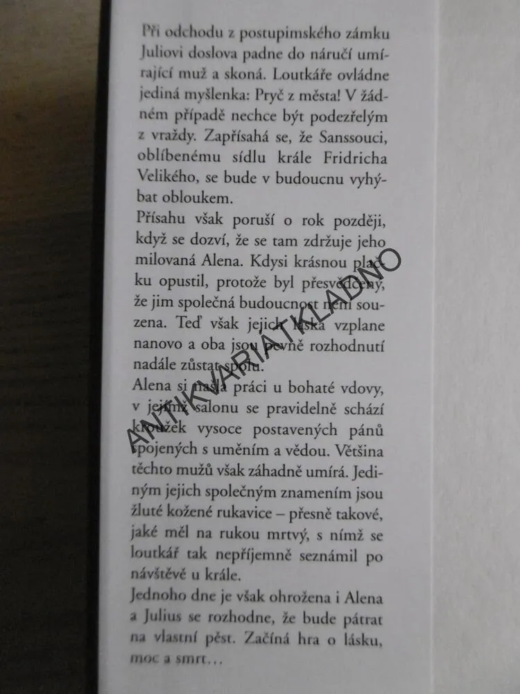 LOUTKAŘOVA HRA, WOLF SERNO, **an