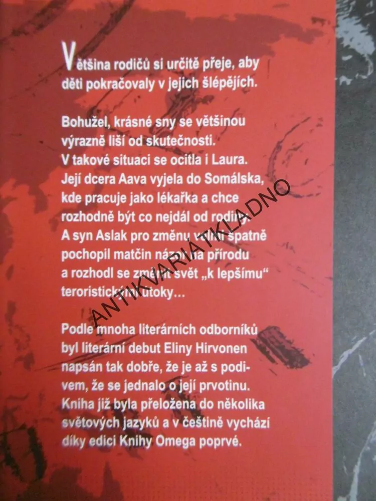AŽ VYPRŠÍ ČAS, ELINA HIRVONEN, **an